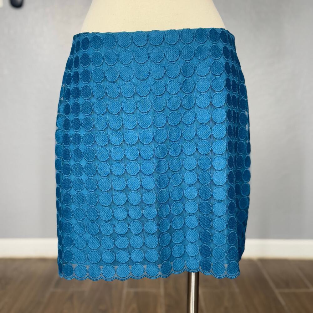Trina Turk Women's Rico Skirt, Bethesda Blue, US 6